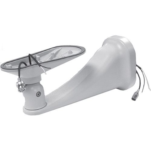 Pelco EH3512-2/FMT | 12" Outdoor Enclosure with 24VAC Heater, Defroster & Blower, Feedthrough Wall Mount