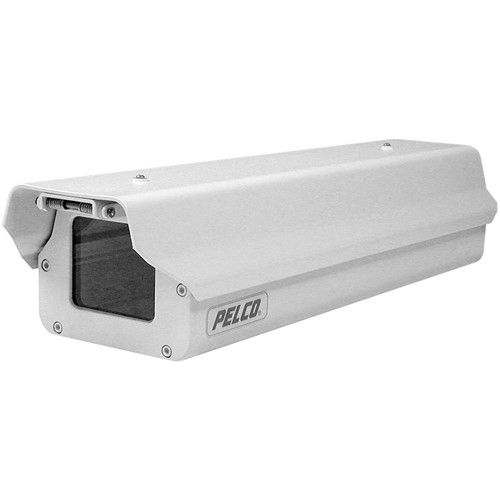 Pelco EH3512-2/FMT | 12" Outdoor Enclosure with 24VAC Heater, Defroster & Blower, Feedthrough Wall Mount