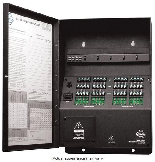 Pelco MCS4-2B | Power Supply 2Amp 4 Outputs, Circuit Breaker