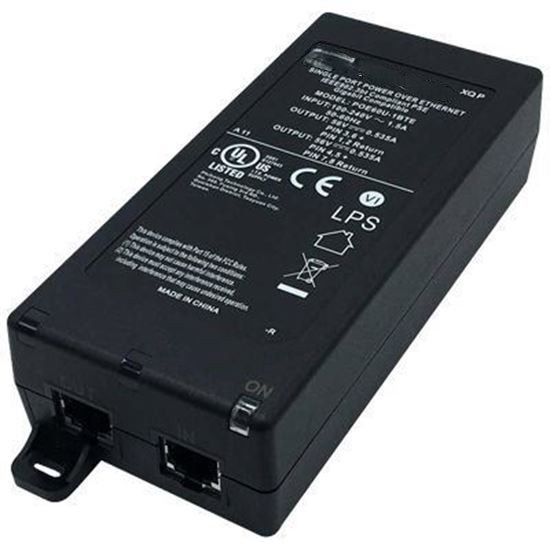Pelco POE60U-1BTE | 60W Single Port Power Over Ethernet Midspan Adaptor