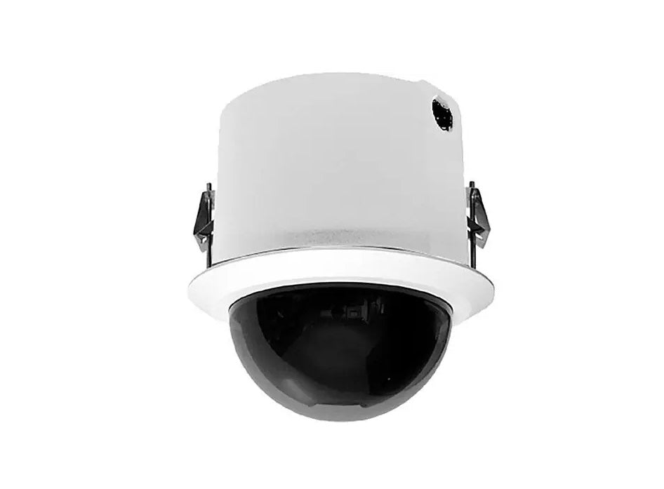 Pelco S-S6230FWL0US-P | 2 Megapixel In-ceiling Indoor Smoked PTZ Camera, 30X Lens, White
