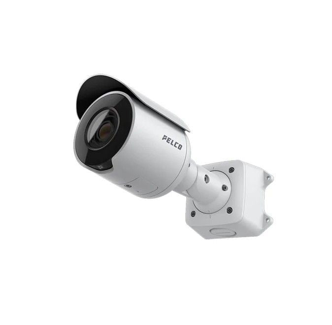 Pelco SRXE48V9EBTIR1 | 8 Megapixel Network Outdoor IR Bullet Camera with 4.4-9.3mm Lens