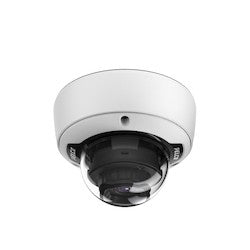 Pelco SRXP4-3V10-EMD | 3MP Sarix Pro 4 Environmental Dome; 3.4-10.5mm P-iris lens; Surface Mount; True WDR; SureVision; Pelco Smart Analytics