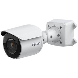 Pelco SRXP4-5V29-EBT-IR | 5MP Sarix Pro 4 Environmental IR Bullet ; 10.9-29mm P-iris lens; Surface Mount; True WDR; SureVision; Pelco Smart Analytics