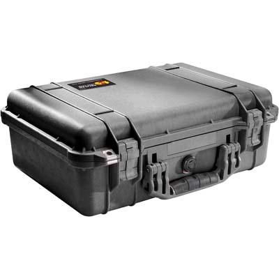 Pelican Products Inc 1500-001-110 | Pelican 1500 Protector Case, 16.8" X 11.2" X 6.1", No Foam, Black