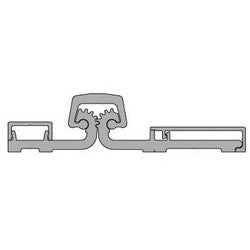 Pemko DFS83CP-HD1 | Door Hinge, Full Surface, Heavy Duty, 83" L x 3-7/32" W x 13/16" H, Anodized Aluminum, Dark Bronze