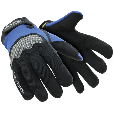 Performance Fabrics 4018-XL (10) | HexArmor Cut-Resistant Gloves Chrome Series Mechanic's+, X-Large