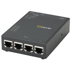 Perle Systems 4031904 | IOLAN STG4– Terminal Server 4 x RJ45 Ports, RS-232 Interface, 10/100/1000 Ethernet, Advanced Data Encryption
