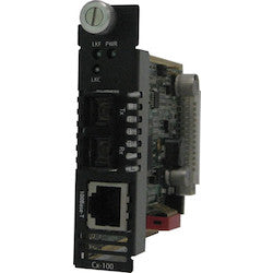 Perle Systems 5051310 | C-100-S2SC120– Fast Ethernet Media Converter, 10/100Base-TX to 100Base-FX (SC 120)