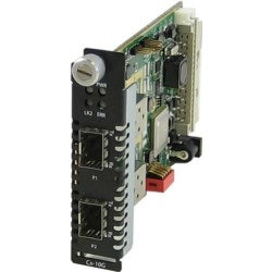 Perle Systems 5061620 | 10 Gigabit Media and Rate Converter Module with Dual SFP+ Slots