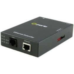 Perle Systems 6003650 | Industrial Temperature Gigabit Ethernet Extender 1 Port 10/100/1000Base-T RJ45 Interlink Connector