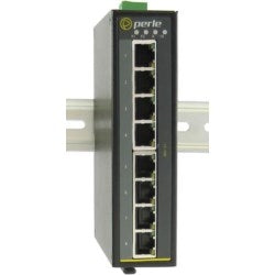 Perle Systems 7010560 | Industrial Fast Ethernet Switch 10-Port (8 x 10/100Base-TX, 2 x 100Base-ZX SC Single-Mode, 1550 nm)