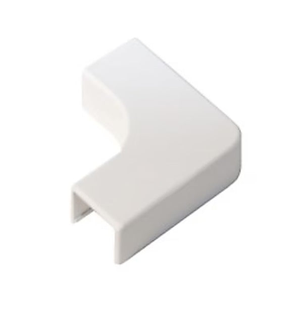Perplas Corp 01WH-RA | Right-Angle Raceway Fitting, PVC, White