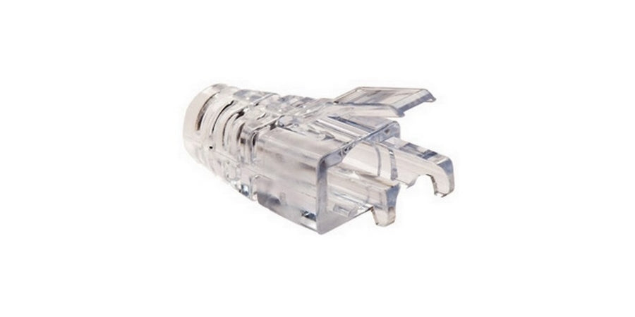 Platinum Tools 100035C | Strain-Relief, Polycarbonate, Outer Diameter 0.260 in. (6.6mm), RJ-45, Clear