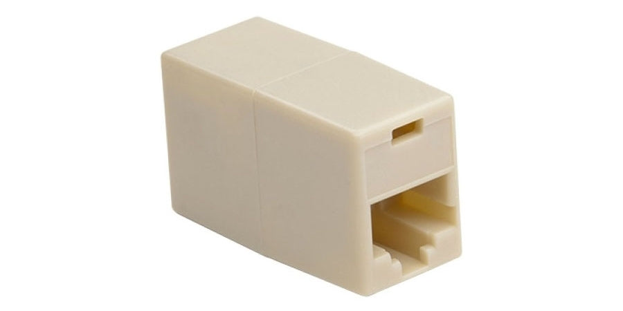 Platinum Tools 106211C | In-Line Coupler, RoHS Compliant, UL Listed, Polycarbonate, Almond