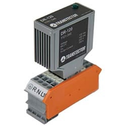 Polyphaser Transtector 1101-346 | AC Surge Protector SPD DR DIN-Rail 120 Vac Single-Phase 20 A SASD 700 A, UL 94-V0