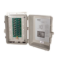 Polyphaser Transtector 1101-805 | Data Surge Protector SPD CMM3 Outdoor 8 Port 10/100 Base-T Ethernet/PoE+ Shielded RJ45 SASD