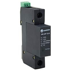 Polyphaser Transtector 1104-11-000 | DC Surge Protector SPD I2R Indoor DIN-Rail 12 Vdc, Single-Mode, 5 kA SASD IEC EN 60529