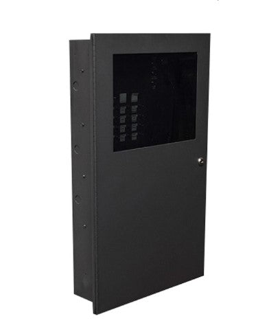 Potter Electric Signal HMX-MP32 | High-Rise Voice Evacuation with 32 Switch Controls And Master Fire Phone - Gray