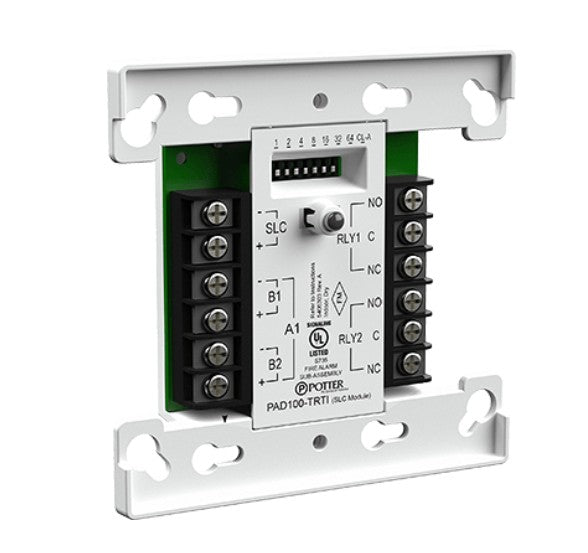 Potter Electric Signal PAD100-TRTI | Two Relay Two Input Module