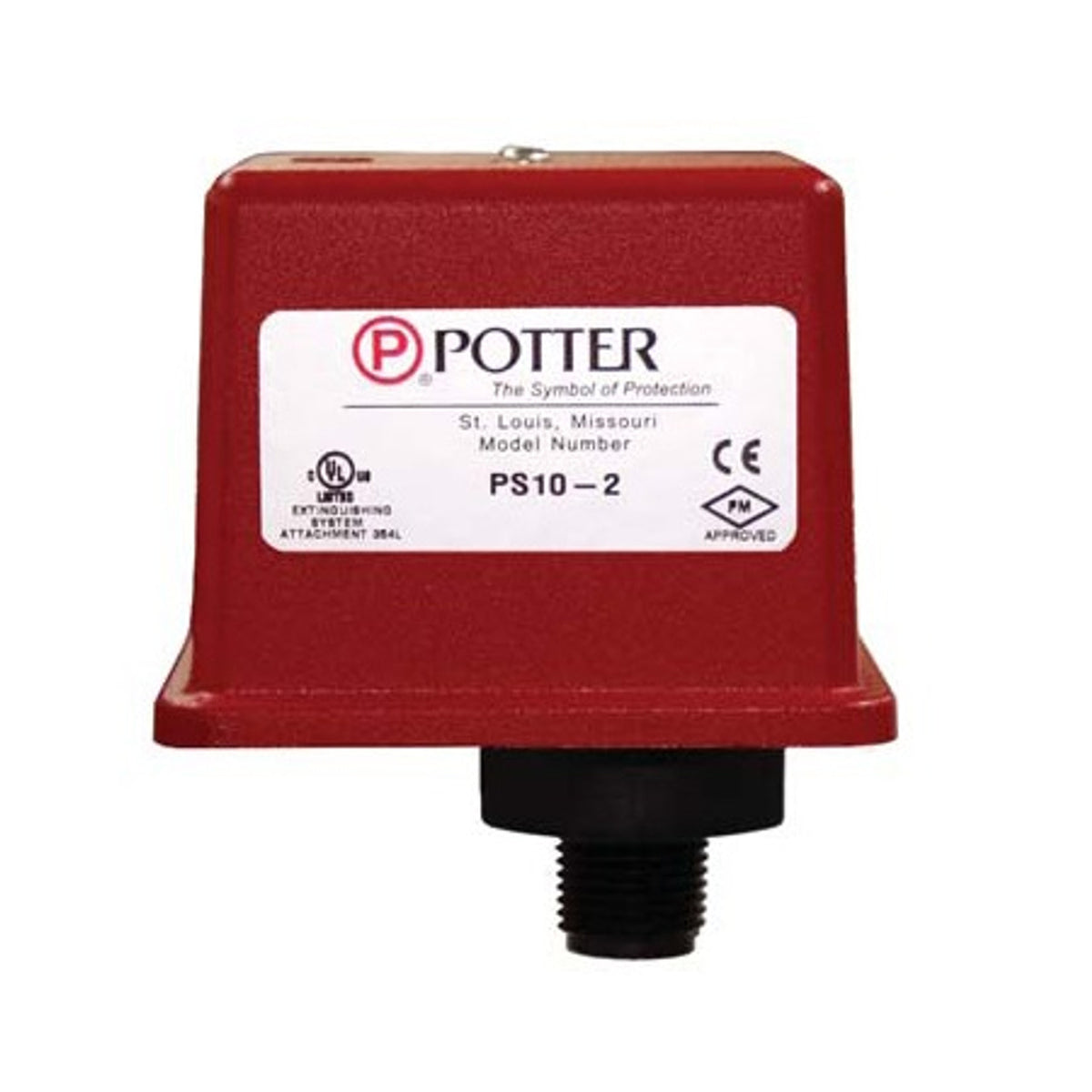 Potter Electric Signal - Usa 1340104 | PS10-2 Pressure switch with two sets SPDT contacts