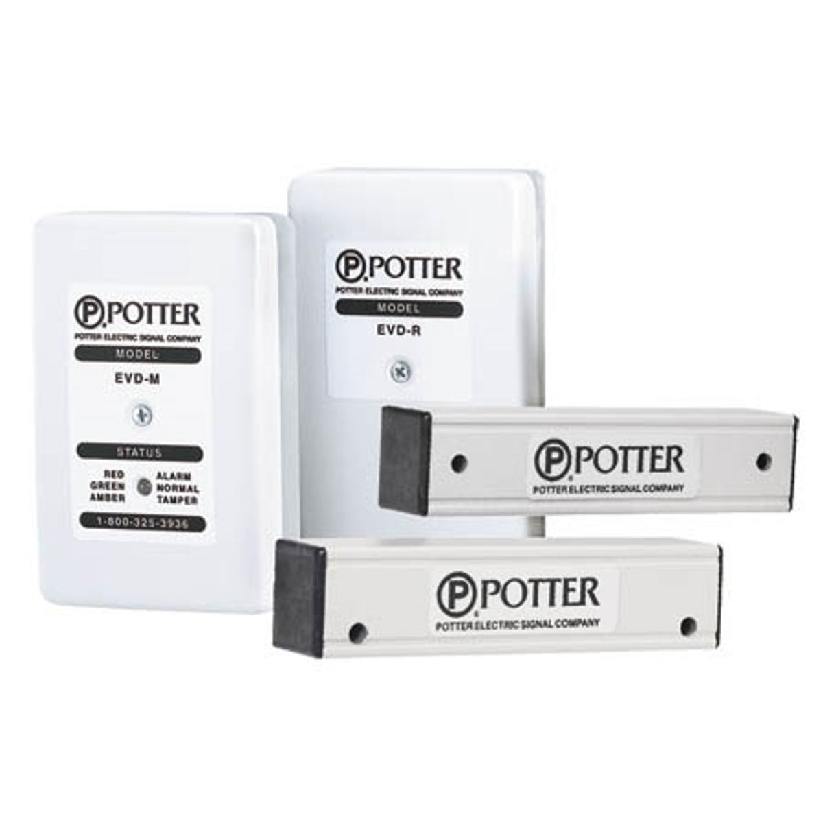 Potter Electric Signal - Usa 2020240 | Evd-2C Safe/Vault Pak - Fire Signal
