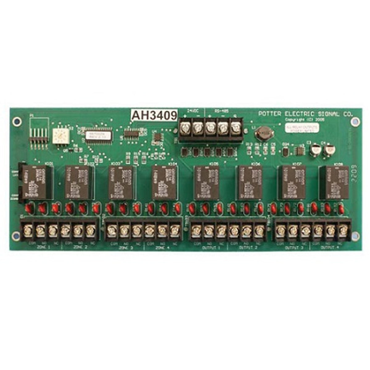 Potter Electric Signal - Usa 3006221 | Arm-44: 8 Relay Module - Module