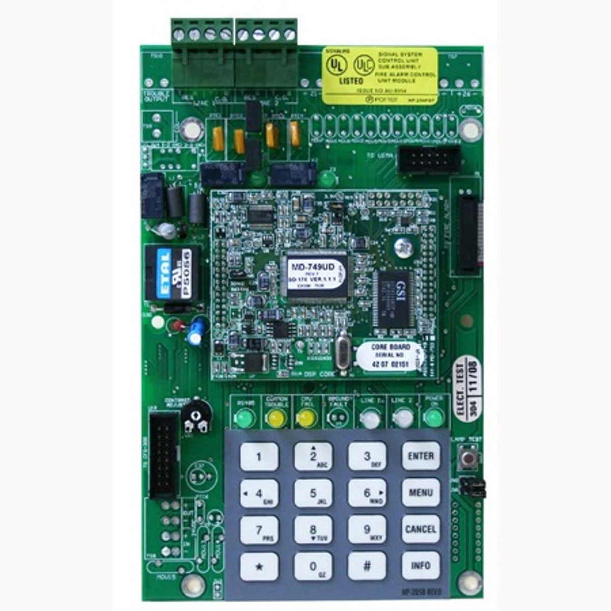 Potter Electric Signal - Usa 3992500 | Module - Udact-9100 Digital Alarm
