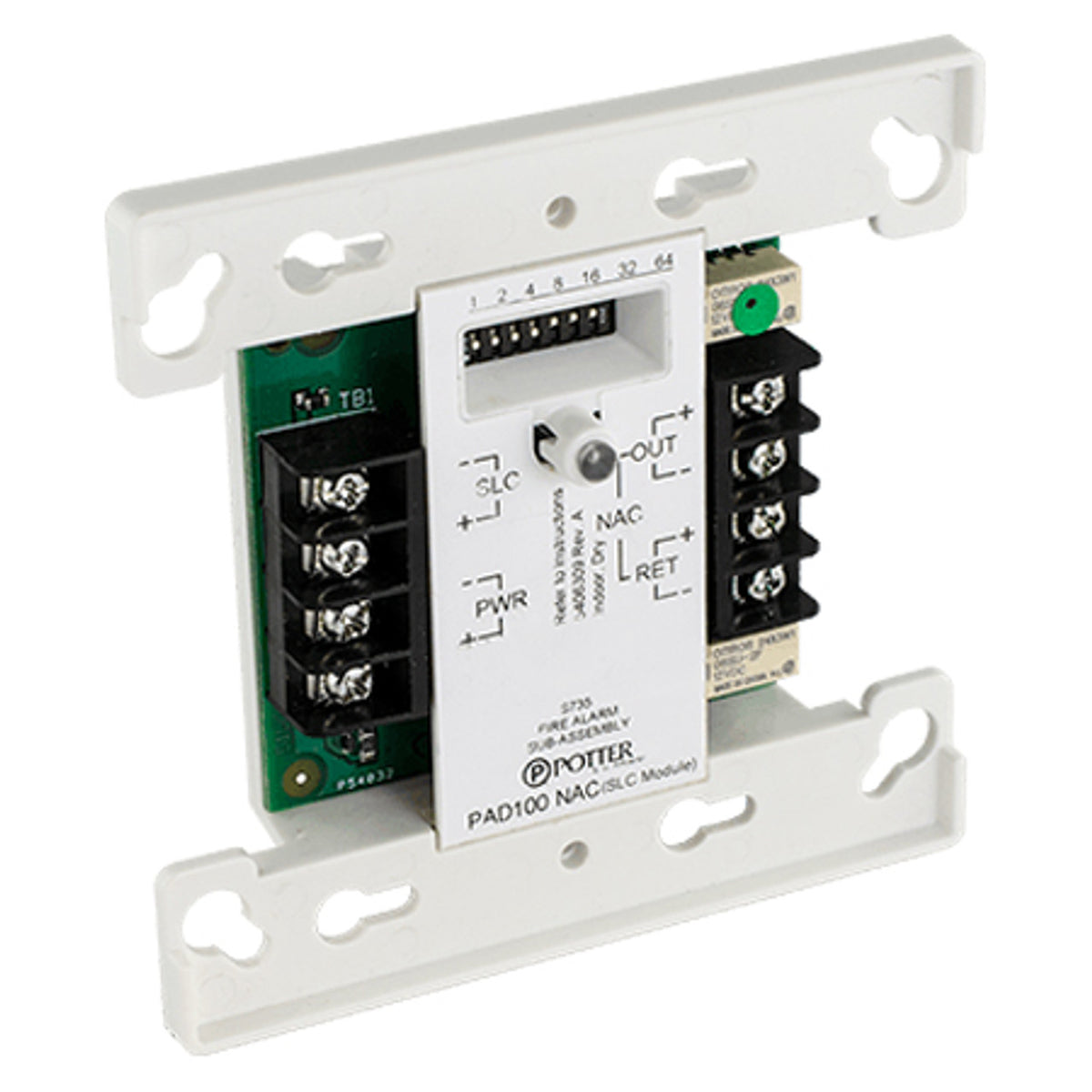 Potter Electric Signal - Usa 3992707 | PAD 100 NAC Notification Appliance Circuit