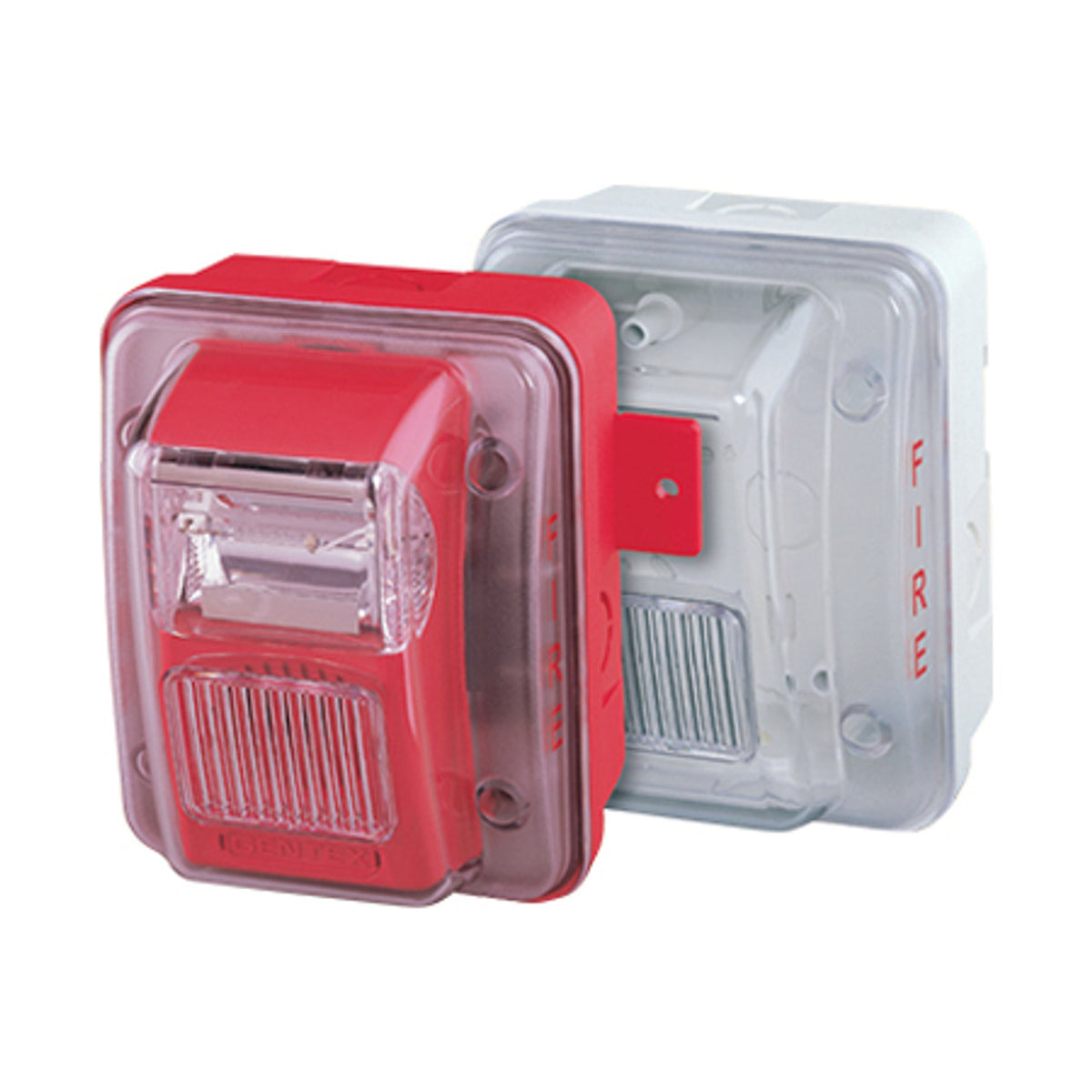 Potter Electric Signal - Usa 4890056 | Slp-24Pwr-Wp Strobe Plain Red - Strobe