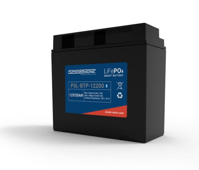 Powersonic LIP12200BTSC | PSL-BT-12200 Bluetooth 12.8V 20Ah (256Wh) Battery (M6)