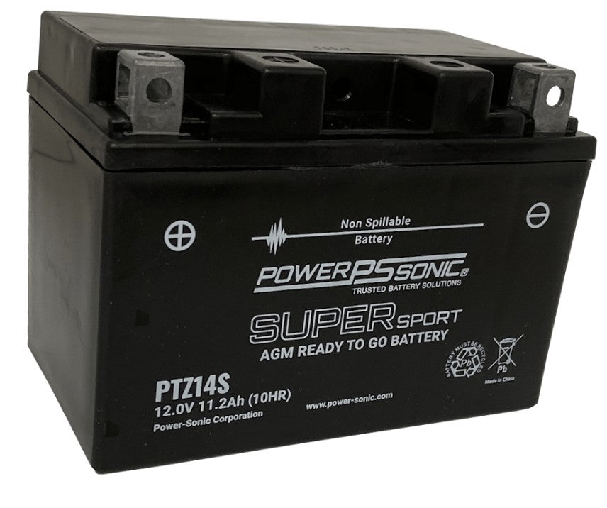 Powersonic MCZ14S-FS | PTZ14S Sealed 12V 11.2Ah Powersports Battery