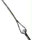 Preformed Line Products GDE-1107 | Dead-End Guy Grip, 3/8 in Wire (0.356–0.360 in Mean Dia), 35 in Length, Orange, B-Coated