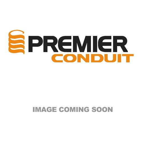 Premier Conduit 2-TA | 2 in. Innerduct Terminal Adapter, Aluminum, Anodized Orange