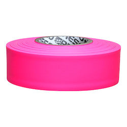 Presco Polymers FLAG-PINKGLO | 1-3/16 X 150’ Roll UT-800