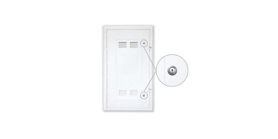 Primex Manufacturing 125-0990 | Media Panel, Plastic, Vertical, 14 in Width, White