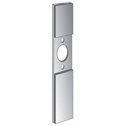 Pro-Lok EFP-100-PC | Door Mount Filler Plate, 8" Length x 1-1/4" Width, Steel, Primed Coated, With Hardware