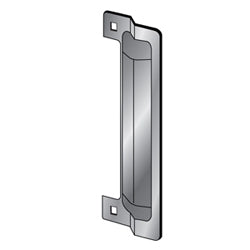 Pro-Lok ELP-240-DU | Door Latch Protector, 13" Length x 3-5/8" Width, Steel, Duronodic, For Out-Opening Door