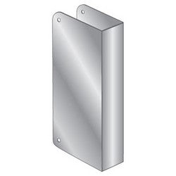 Pro-Lok EWP-293-S | Door Mount Blank Wrap Plate, 9" Width x 4-1/4" Height, 1-3/4" Thickness Door, Stainless Steel