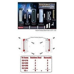 Pro-Lok EZDISP-01 | Latch Protector Display Board Promotion, With Color Display Board