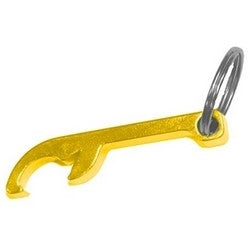Pro-Lok K371 | Claw Opener Key Chain, Anodized Aluminum, With Short Linked Chain and 1.25" Key Ring, 1 per Card