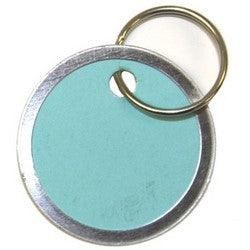 Pro-Lok K861 | Color Tag Key Chain, 1.25" Diameter, With Split Key Ring, 1 per Card