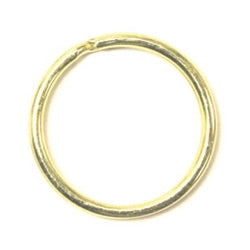 Pro-Lok K915-B | 1-1/16" Gold Split Rings, 100/Bulk