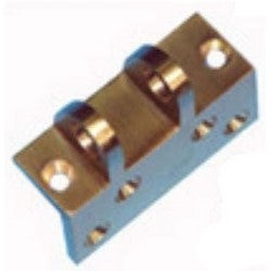 Progressive Hardware Co Inc 1776AS/3 | Door Cylinder Deadbolt Strike Jimmyproof, Angled, Polished Brass