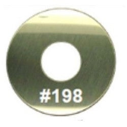 Progressive Hardware Co Inc 198/32 | Scar Plate, Round, 3-1/16" Outer Diameter, 1-1/4" Hole, Stainless Steel