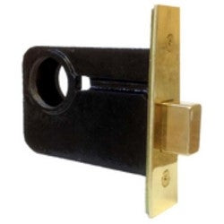 Progressive Hardware Co Inc 2214 | Mortise Cylinder Deadbolt, 2-3/4" Backset, 1-1/16" Width x 4-1/8" Length Strike, Iron Case, Solid Brass Front, For Lockwood