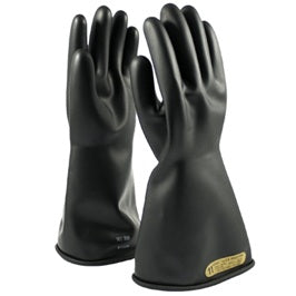 Protective Industrial Products 150-00-14/8 | Novax Electrical Protective Gloves, Class 00, 14 in. Length, Black, Size 8