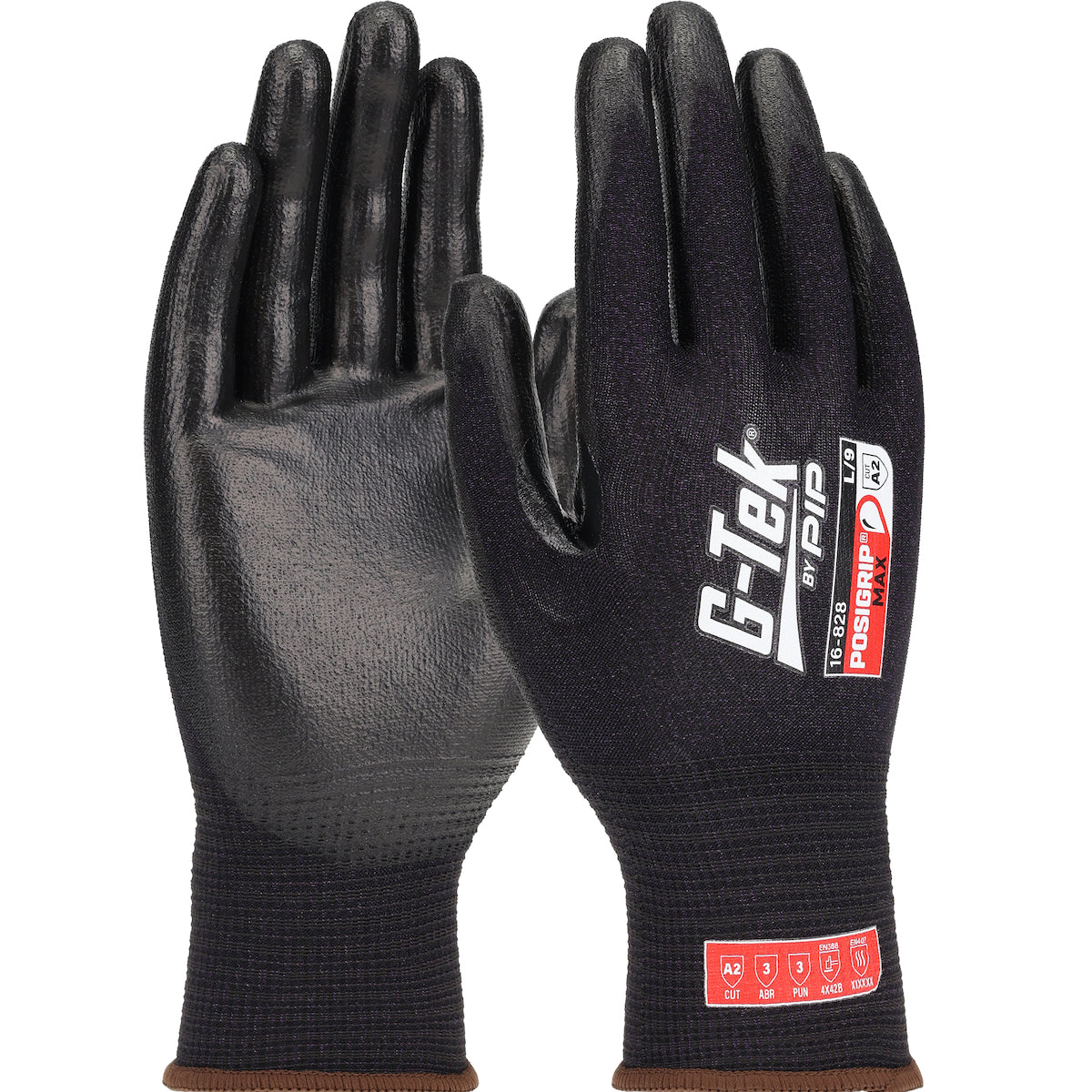 Protective Industrial Products 16-828/S | PolyKor Gloves, 18 Gauge, Cut Level A2, Black Liner, Size Small