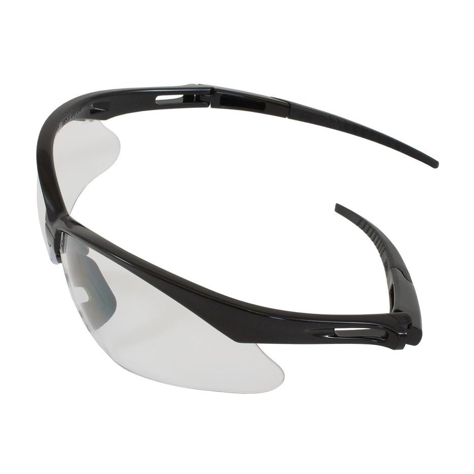 Protective Industrial Products 250-AN-10520 | Safety Glasses, Semi-Rimless Frame, Black, Clear Lens, FogLess 3Sixty Coating