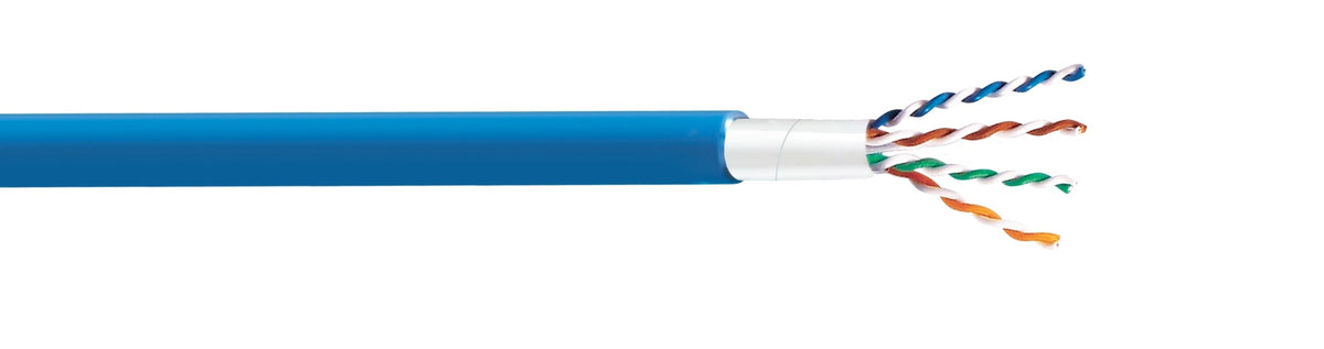 Prysmian Group 7151820 | Genspeed 10 23 AWG 4-Pair Category 6A UTP Plenum (CMP) Cable, White